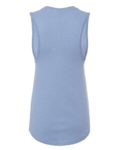 BELLA + CANVAS 6003 Women’s Jersey Muscle Tank – Lavender Blue (back)