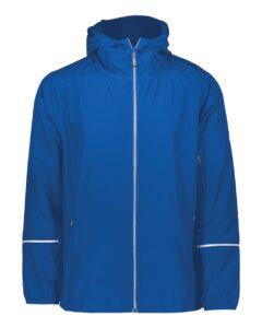 Holloway 229582 Men’s Packable Hooded Jacket – Royal