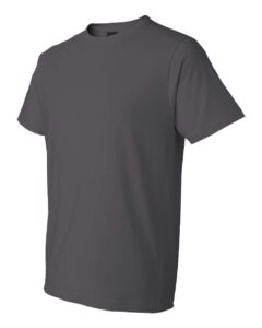 Gildan 980 Unisex Softstyle® Lightweight T-Shirt – Charcoal (side)