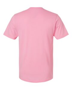 Gildan 980 Unisex Softstyle® Lightweight T-Shirt – Charity Pink (back)