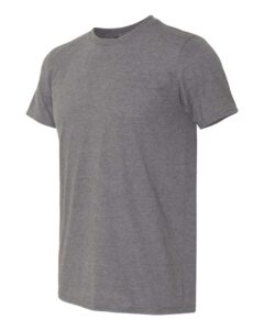 Gildan 980 Unisex Softstyle® Lightweight T-Shirt – Graphite Heather (side)