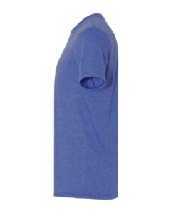 Gildan 980 Unisex Softstyle® Lightweight T-Shirt – Heather Blue (side)