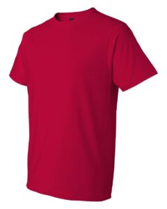 Gildan 980 Unisex Softstyle® Lightweight T-Shirt – True Red (side)