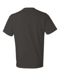Gildan 980 Unisex Softstyle® Lightweight T-Shirt – Smoke (back)