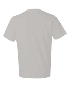 Gildan 980 Unisex Softstyle® Lightweight T-Shirt – Storm Grey (back)