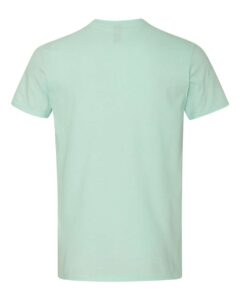 Gildan 980 Unisex Softstyle® Lightweight T-Shirt – Teal Ice (back)