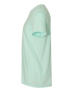 Gildan 980 Unisex Softstyle® Lightweight T-Shirt – Teal Ice (side)