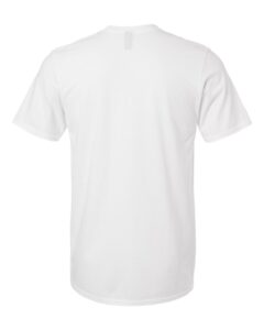 Gildan 980 Unisex Softstyle® Lightweight T-Shirt – White (back)