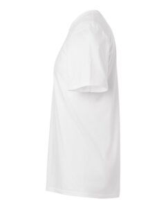 Gildan 980 Unisex Softstyle® Lightweight T-Shirt – White (side)