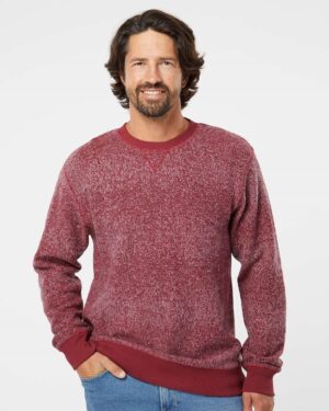 J. America 8712 Unisex Aspen Fleece Crewneck Sweatshirt