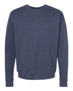 Tultex 340 Unisex Fleece Crewneck Sweatshirt – Heather Denim