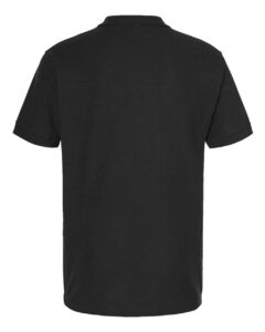 Tultex 400 Men’s 50/50 Sport Pique Polo – Black (back)