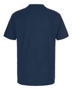 Tultex 400 Men’s 50/50 Sport Pique Polo – Navy (back)