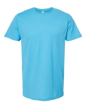 Tultex 202 Unisex Fine Jersey T-Shirt – Aqua
