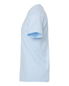 Tultex 202 Unisex Fine Jersey T-Shirt – Baby Blue (side)