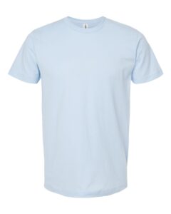 Tultex 202 Unisex Fine Jersey T-Shirt – Baby Blue