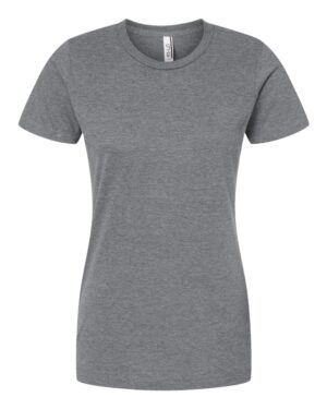 Tultex 542 Women’s Premium Cotton Blend T-Shirt – Athletic Heather