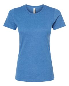 Tultex 542 Women’s Premium Cotton Blend T-Shirt – Royal Heather