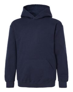 Tultex 320Y Youth Hooded Sweatshirt – Navy