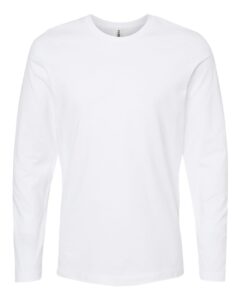 Tultex 591 Unisex Premium Cotton Long Sleeve T-Shirt – White