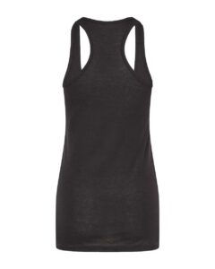 Tultex 190 Women’s Poly-Rich Racerback Tank Top – Black (back)