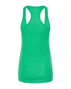 Tultex 190 Women’s Poly-Rich Racerback Tank Top – Heather Kelly (back)