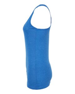 Tultex 190 Women’s Poly-Rich Racerback Tank Top – Heather Royal (side)