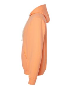 Tultex 320 Unisex Fleece Hooded Sweatshirt – Cantaloupe (side)