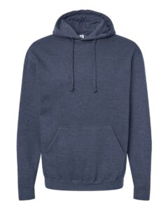 Tultex 320 Unisex Fleece Hooded Sweatshirt – Heather Denim