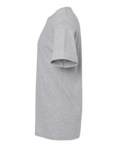 M&O 4800 Men’s Gold Soft Touch T-Shirt – Athletic Grey (side)