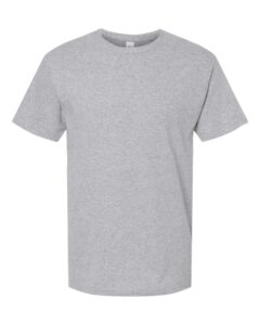 M&O 4800 Men’s Gold Soft Touch T-Shirt – Athletic Grey
