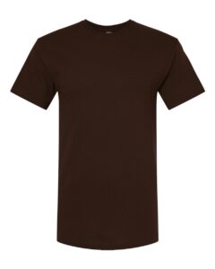 M&O 4800 Men’s Gold Soft Touch T-Shirt – Chocolate