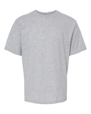 M&O 4850 Youth Gold Soft Touch T-Shirt – Athletic Grey
