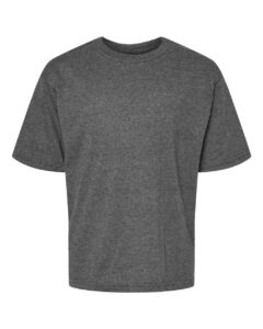 M&O 4850 Youth Gold Soft Touch T-Shirt – Dark Heather