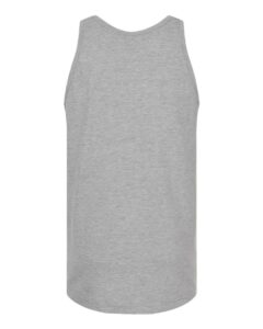 Tultex S105 Unisex Fine Jersey Tank Top – Heather Grey (back)