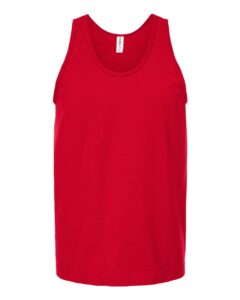Tultex S105 Unisex Fine Jersey Tank Top – Red