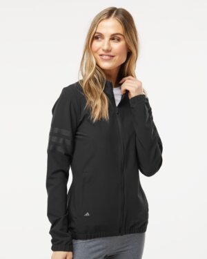 Adidas A268 Women’s Wind Resistant Full-Zip Jacket