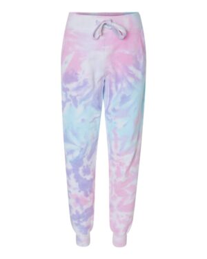 Colortone 8999 Unisex Tie-Dyed Joggers – Cotton Candy