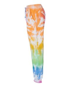 Colortone 8999 Unisex Tie-Dyed Joggers – Eternity (side)
