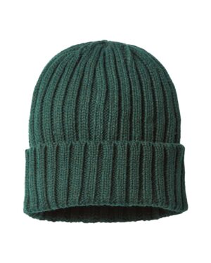 Atlantis Headwear SHORE Sustainable Cable Knit Cuffed Beanie