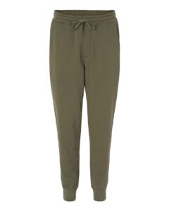 Independent Trading Co. IND20PNT Men’s Midweight Fleece Sweatpants – Army