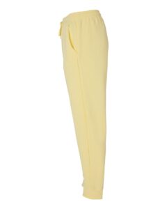 Independent Trading Co. IND20PNT Men’s Midweight Fleece Sweatpants – Light Yellow (side)