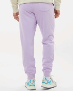 Independent Trading Co. IND20PNT Men’s Midweight Fleece Sweatpants – Lavender (on model back)
