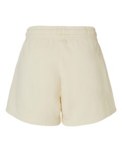 Independent Trading Co. PRM20SRT Women’s Lightweight California Wave Wash Fleece Shorts – Bone (back)