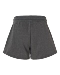 Independent Trading Co. PRM20SRT Women’s Lightweight California Wave Wash Fleece Shorts – Shadow (back)