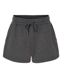 Independent Trading Co. PRM20SRT Women’s Lightweight California Wave Wash Fleece Shorts – Shadow