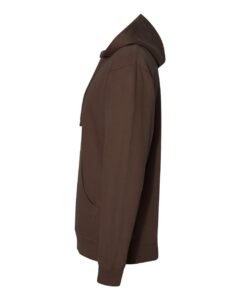 Independent Trading Co. SS4500 Unisex Midweight Hooded Sweatshirt – Brown (side)