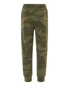 Independent Trading Co. PRM16PNT Youth Lightweight Special Blend Sweatpants – Forest Camo Heather (back)