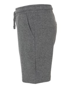 Independent Trading Co. PRM16SRT Youth Lightweight Special Blend Fleece Shorts – Nickel (side)