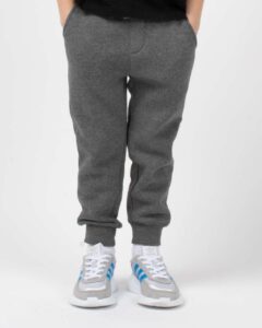 Independent Trading Co. PRM11PNT Toddler Lightweight Special Blend Sweatpants – Nickel (on model)
